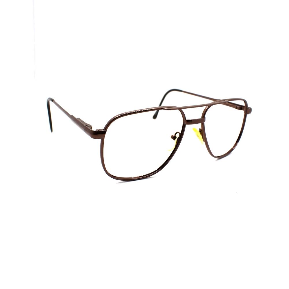 Rem Competitor 55-17-140mm Brown  Eyeglasses FRAMES ONLY - GOOD CONDITION